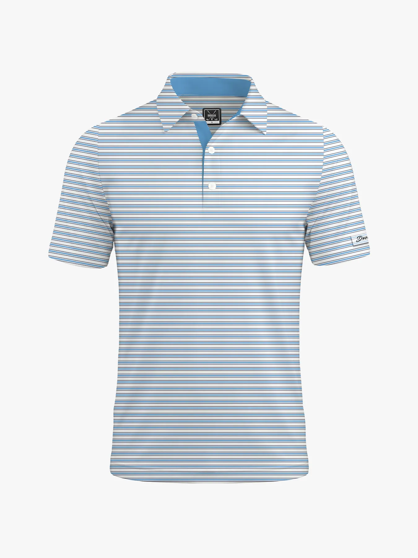 Riviera Micro Stripe Polo - Deolax