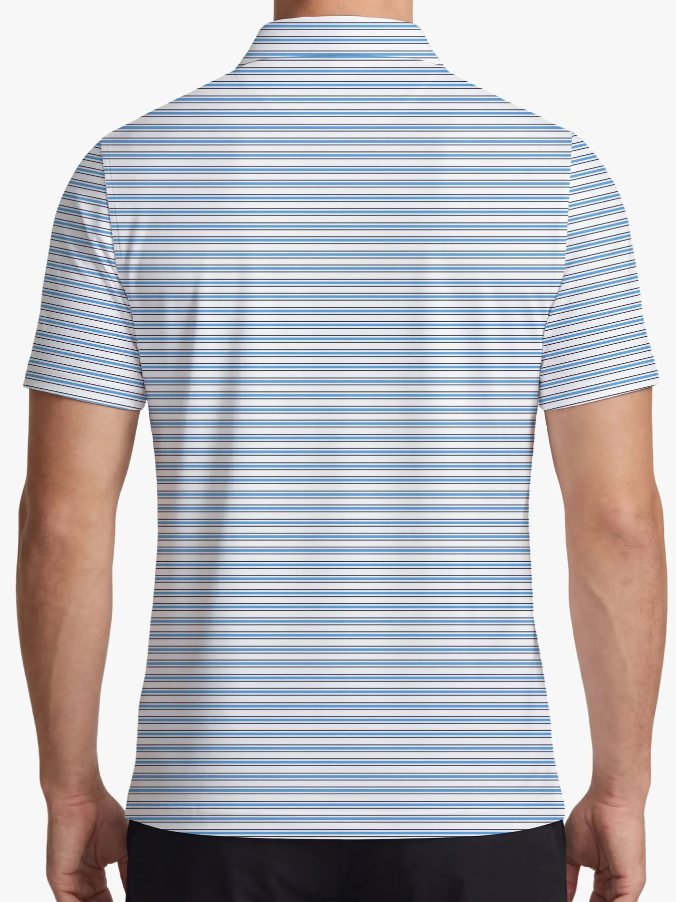 Riviera Micro Stripe Polo - Deolax
