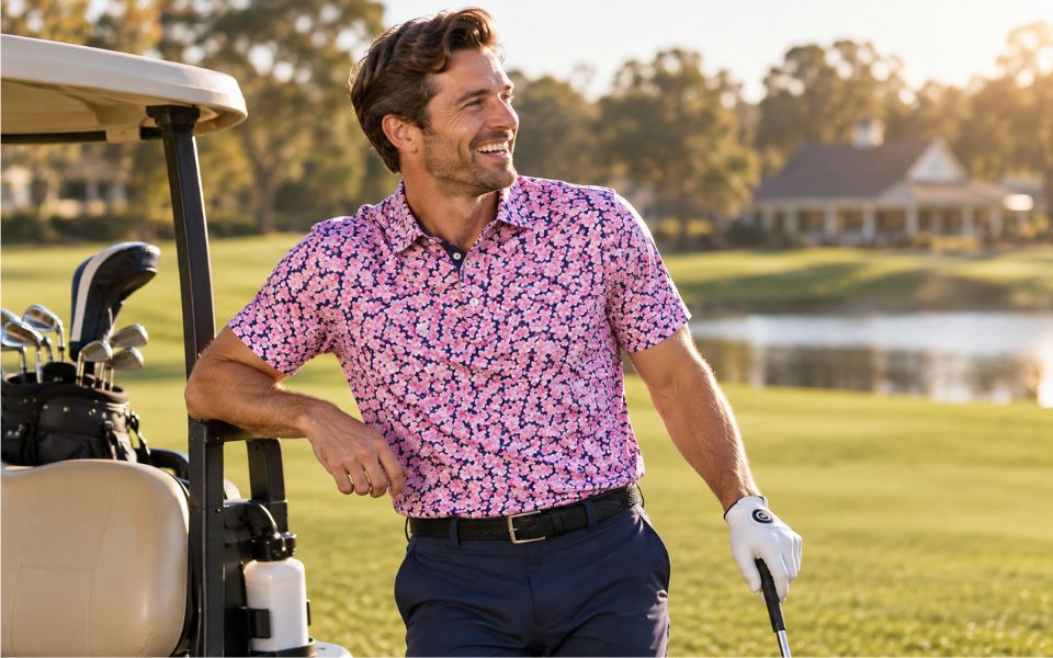 Sakura Polo Shirt