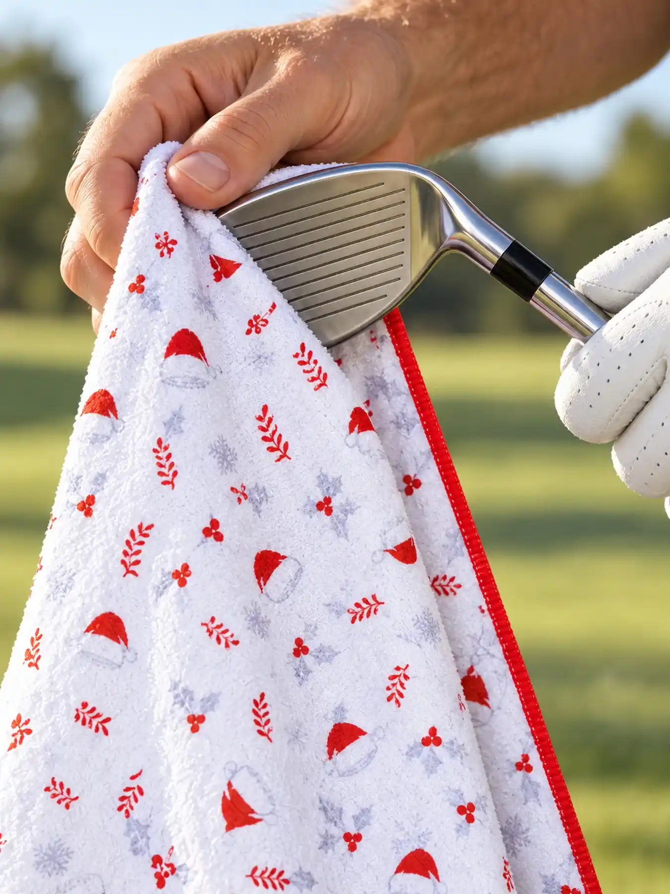 Santa Hat Golf Towel