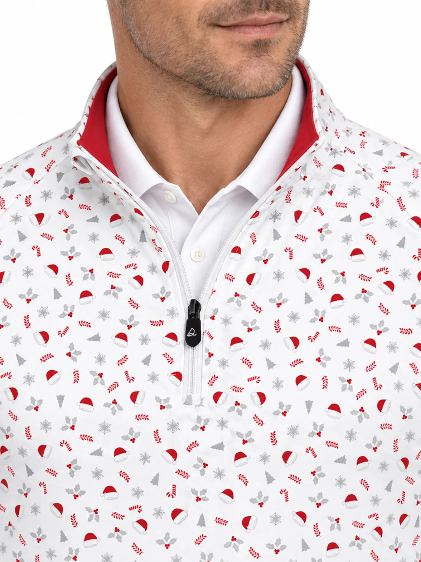 Santa Hat Quarter Zip