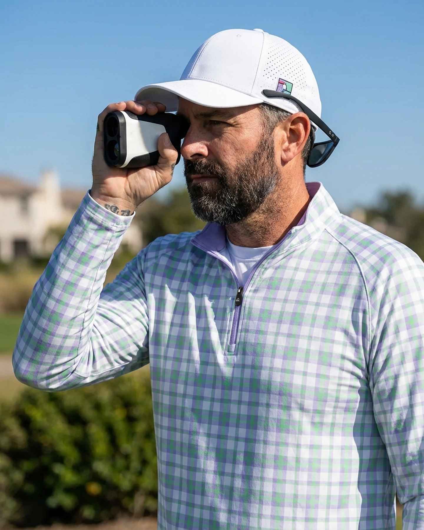 Security Check Quarter Zip- Deolax