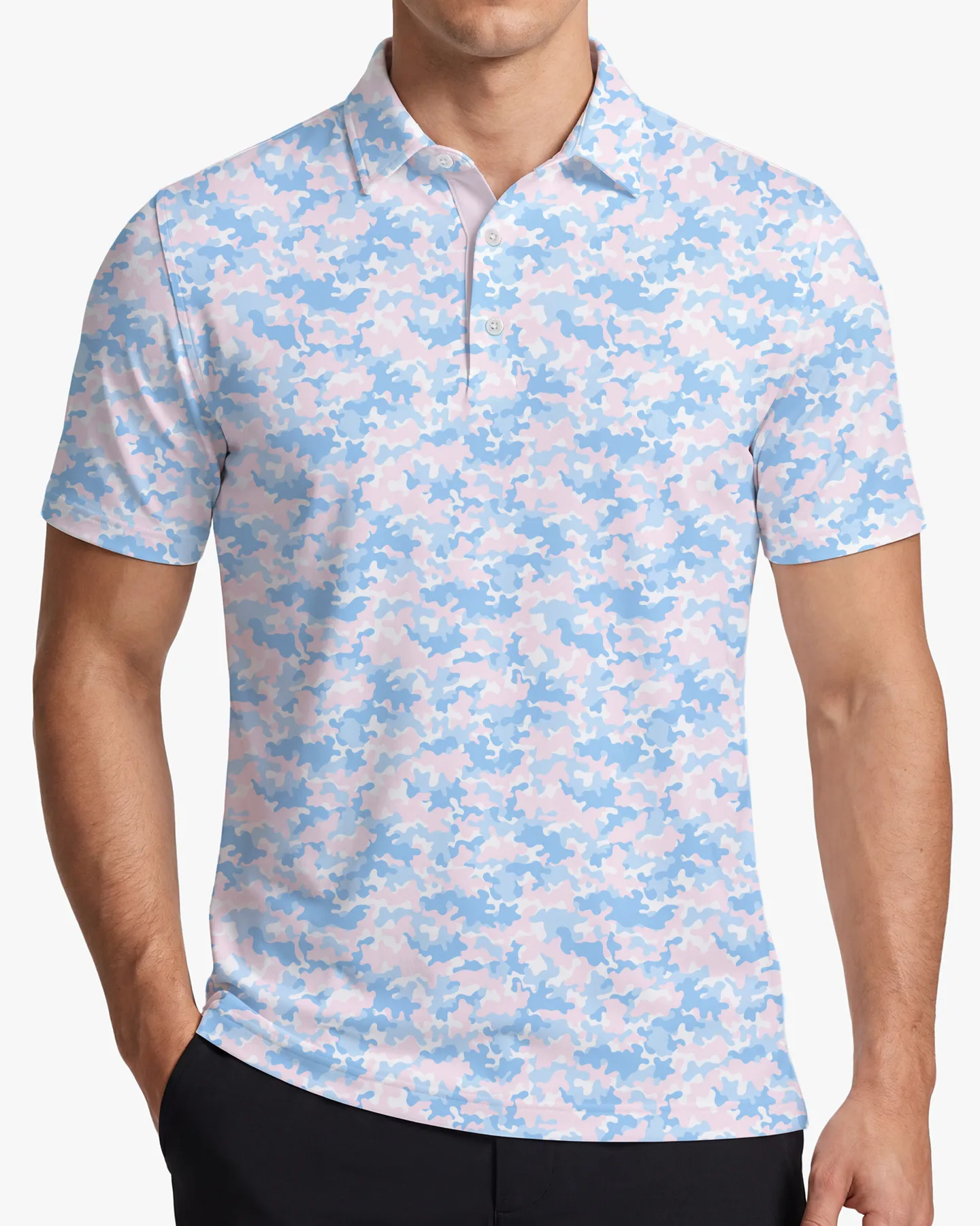 South Beach Camo Polo - Deolax