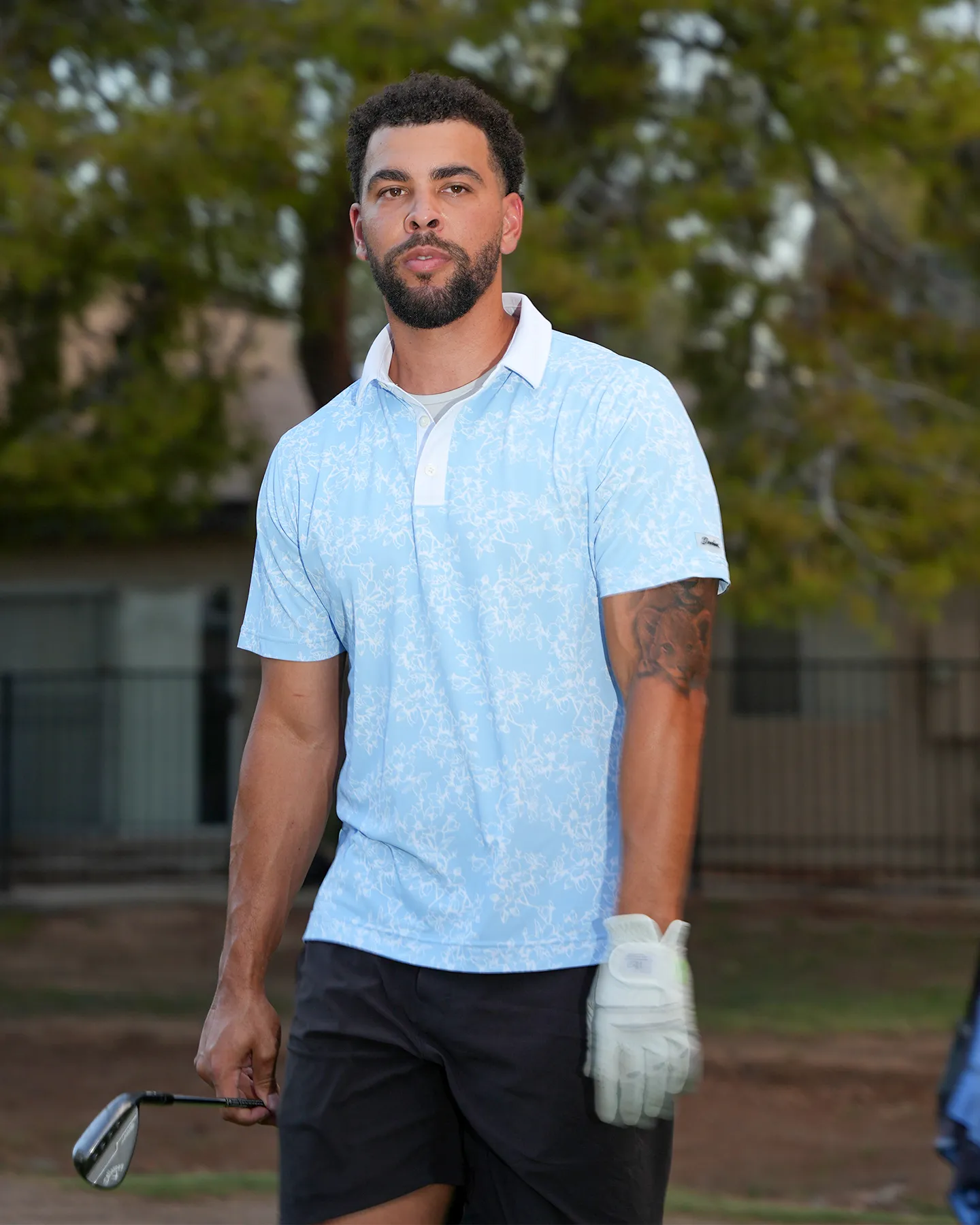 Southern Tide Island Blooms Pique Polo