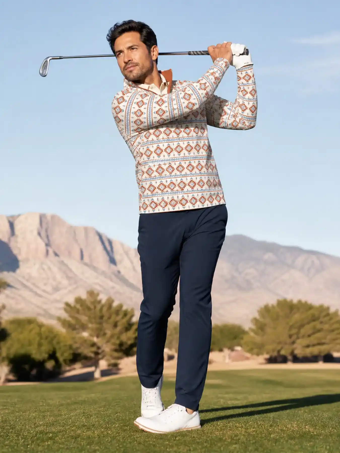 Southwest Aztec Quarter Zip