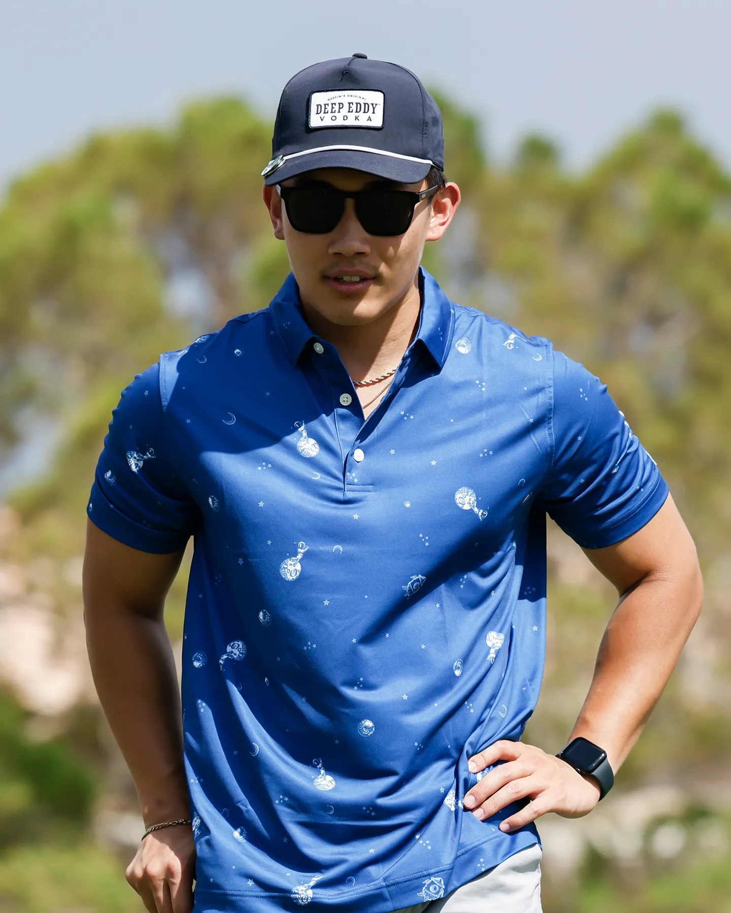 Space Golf Polo