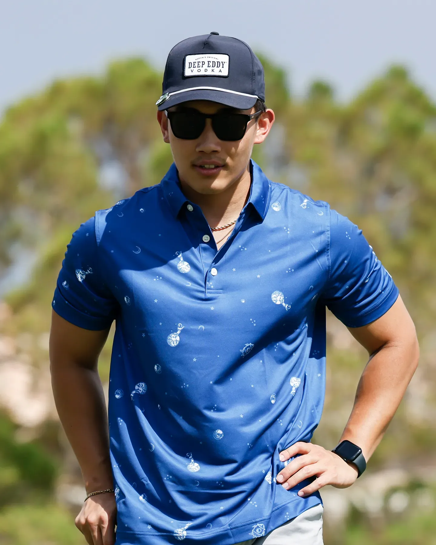 Space Golf Polo