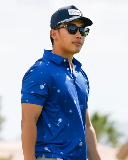 Space Golf Polo