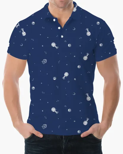 Space Golf Polo