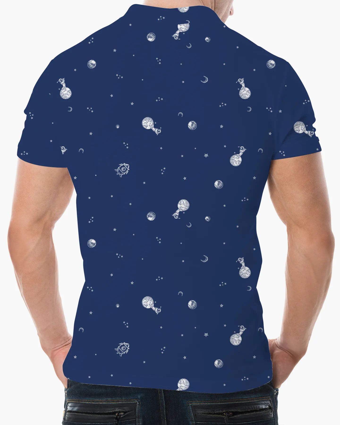 Space Golf Polo