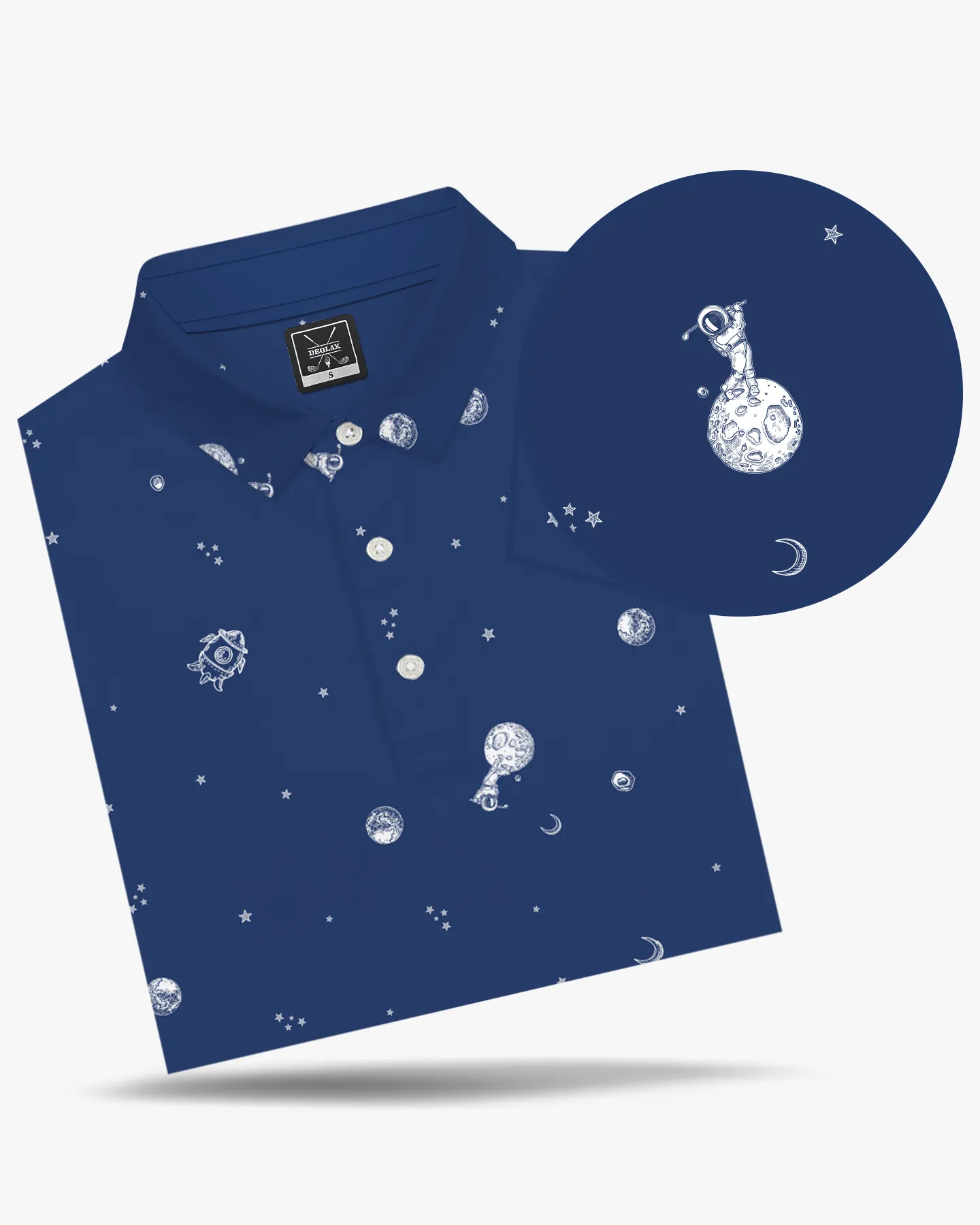 Space Golf Polo