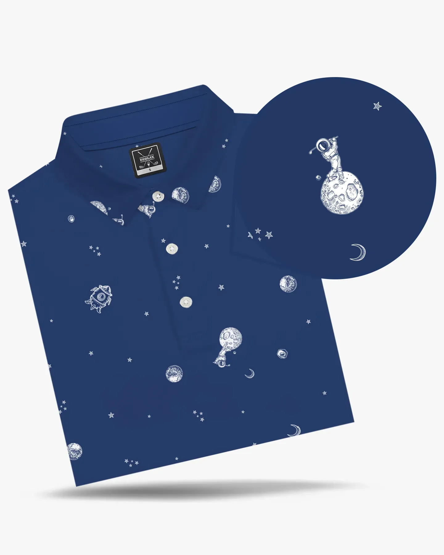 Space Golf Polo - Deolax