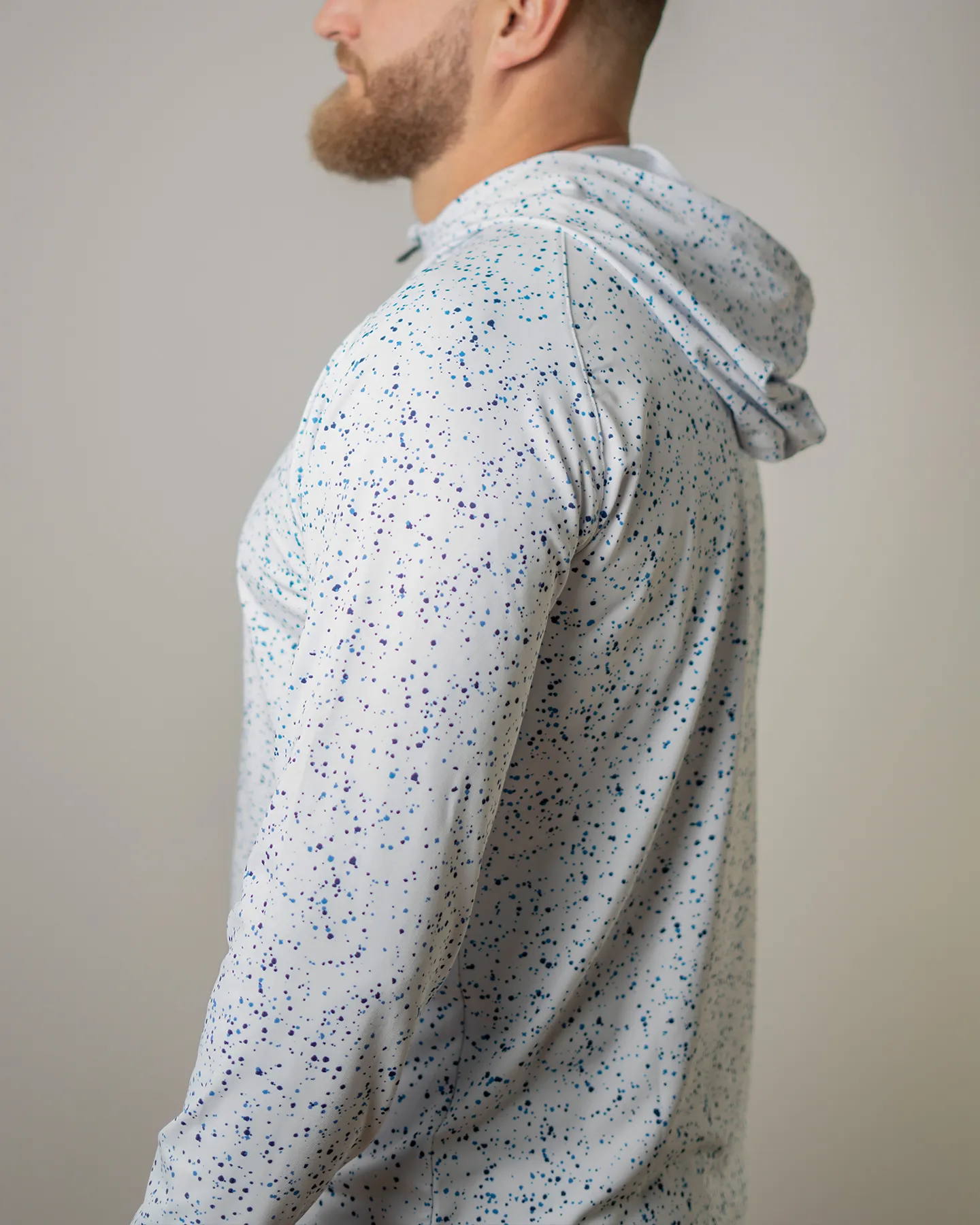 Splatter Men's Performance Golf Hoodie - Deolax