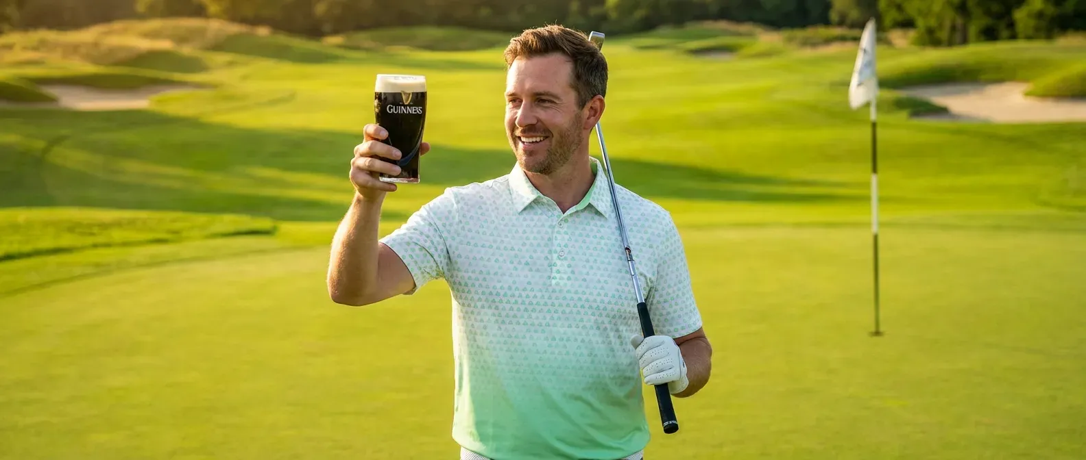 St Patrick's Day Golf Shirts - Deolax