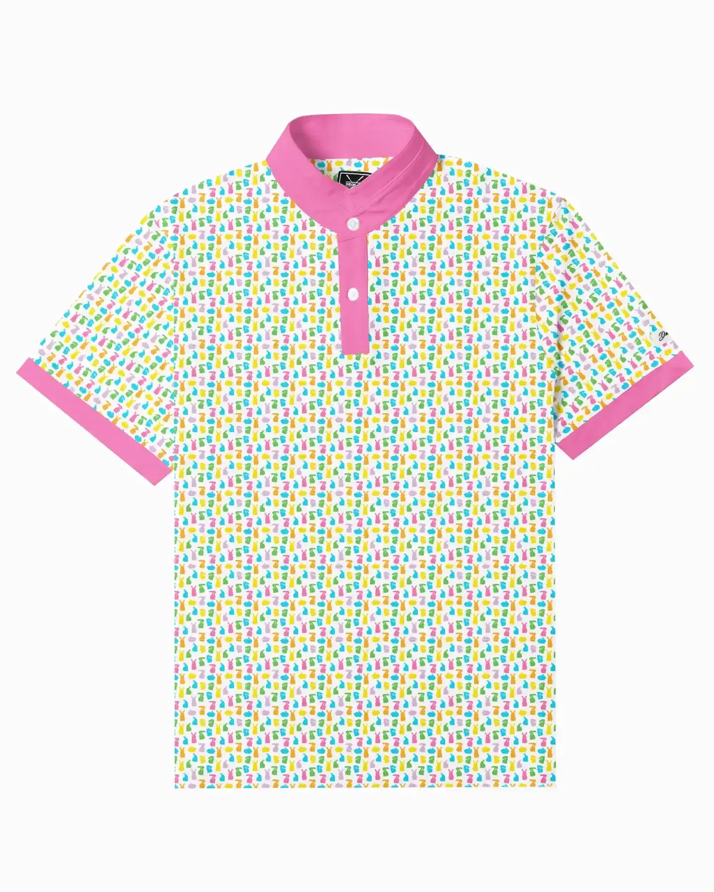 Stand Collar Bunny Hops Polo - Deolax