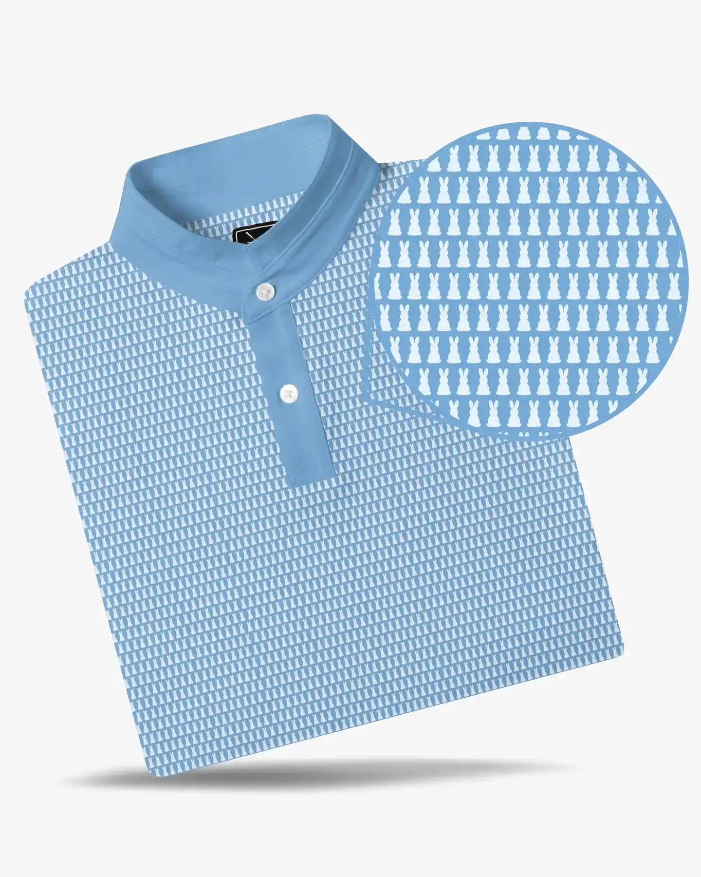 Stand Collar Bunny Polo - Deolax