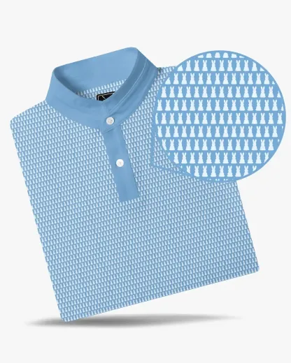 Stand Collar Bunny Polo - Deolax