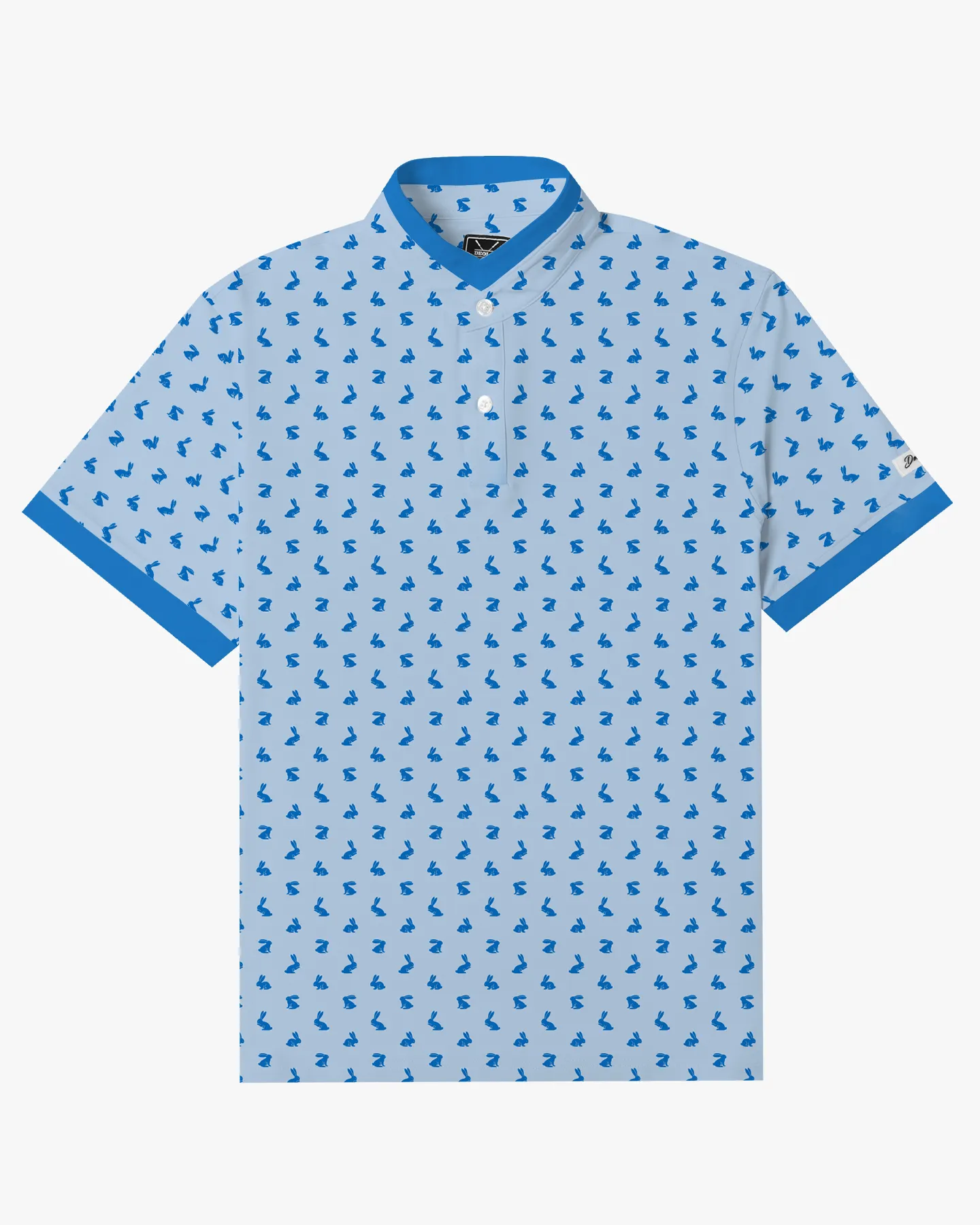 Stand Collar Fairway Hare Polo - Deolax
