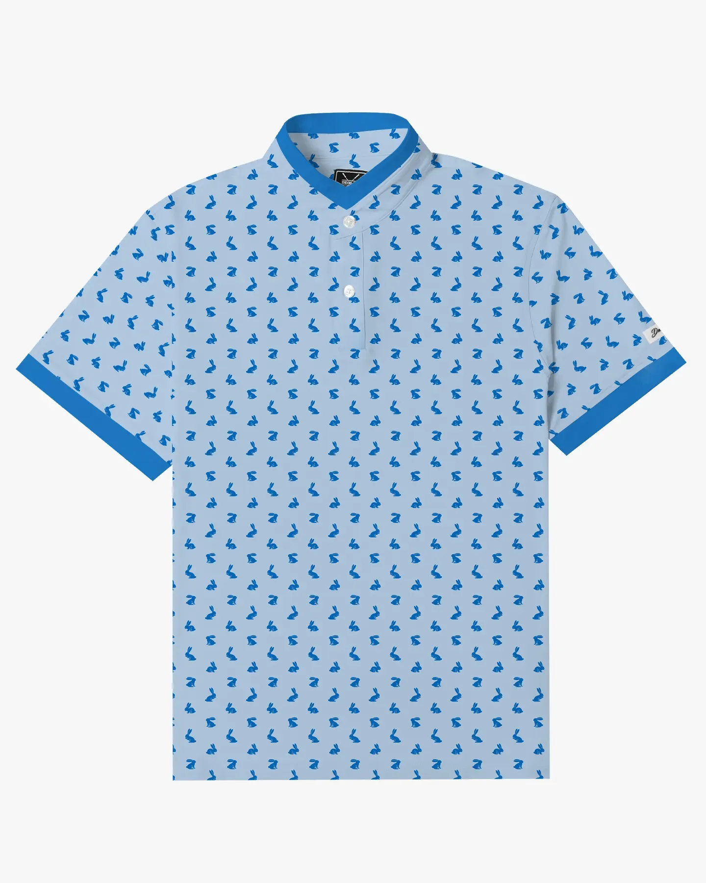 Stand Collar Fairway Hare Polo - Deolax