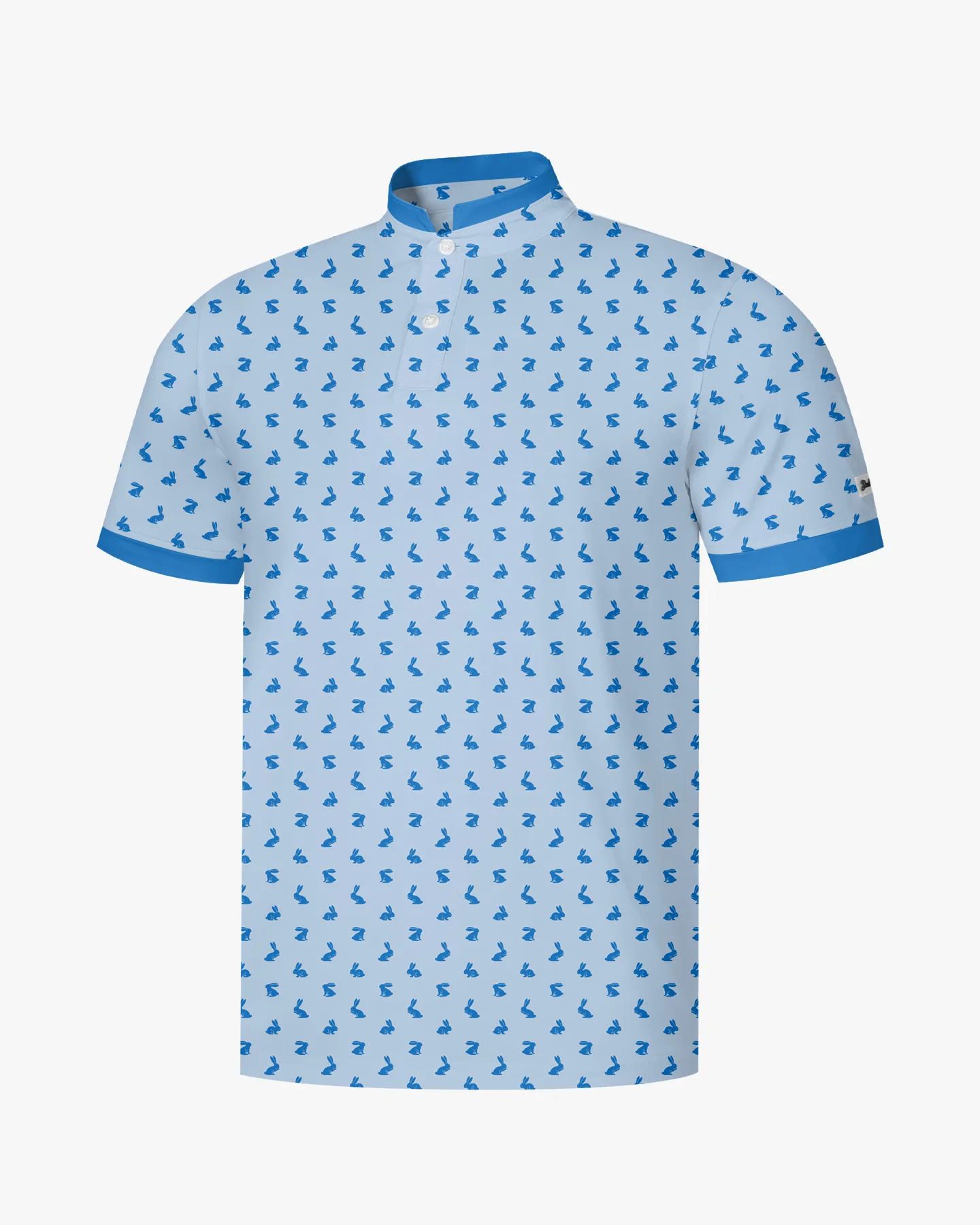 Stand Collar Fairway Hare Polo - Deolax