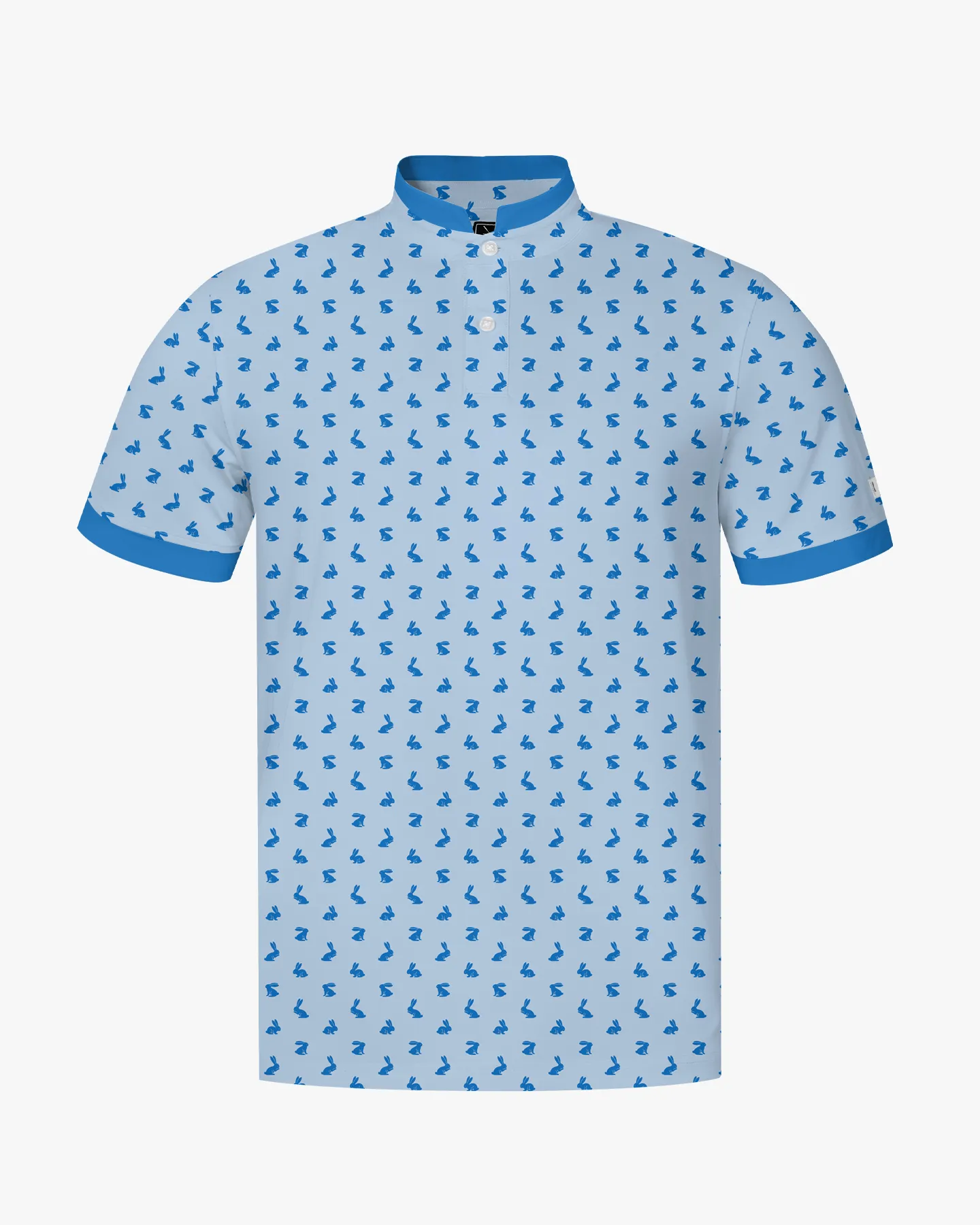 Stand Collar Fairway Hare Polo - Deolax