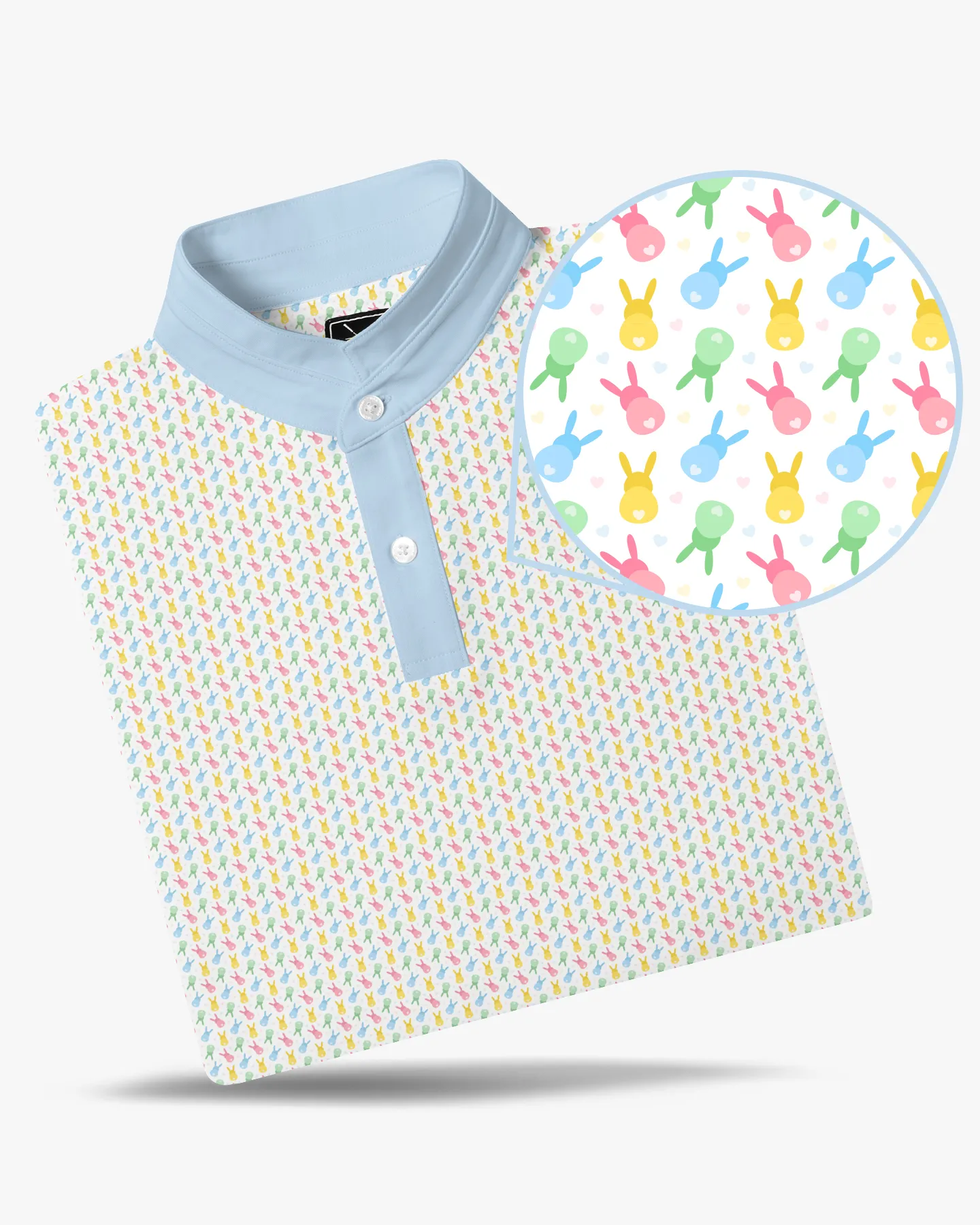 Stand Collar Hoppy Hour Polo