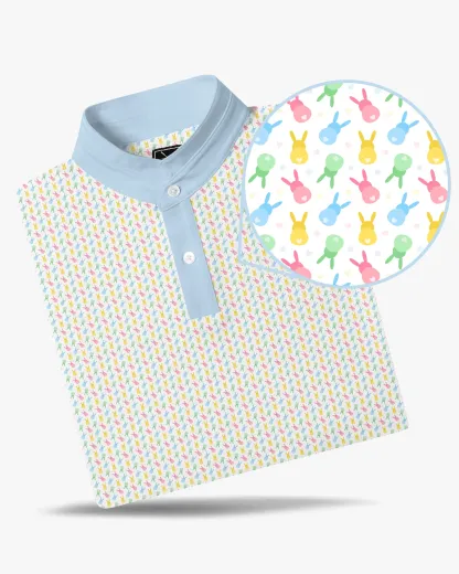 Stand Collar Hoppy Hour Polo