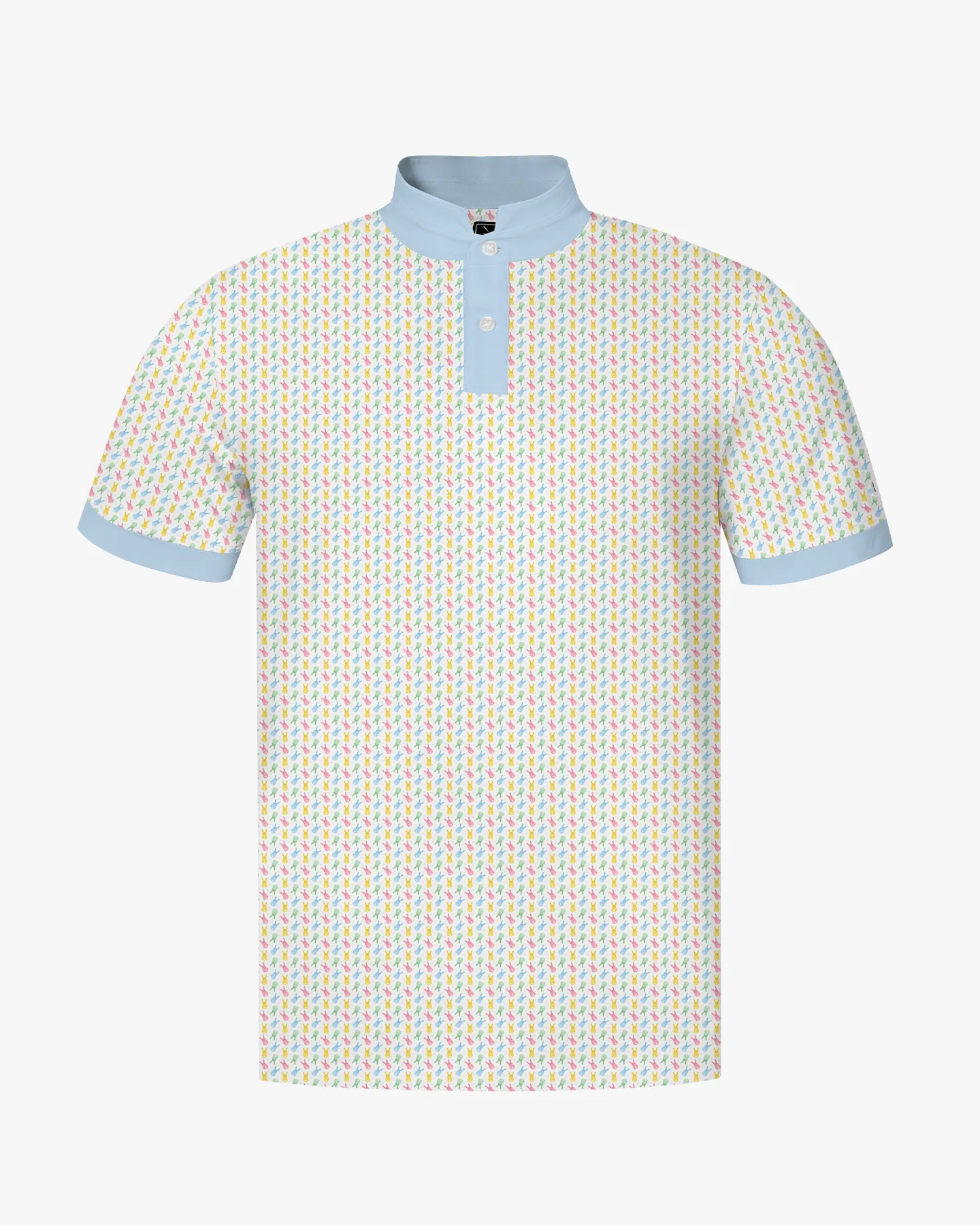 Stand Collar Hoppy Hour Polo