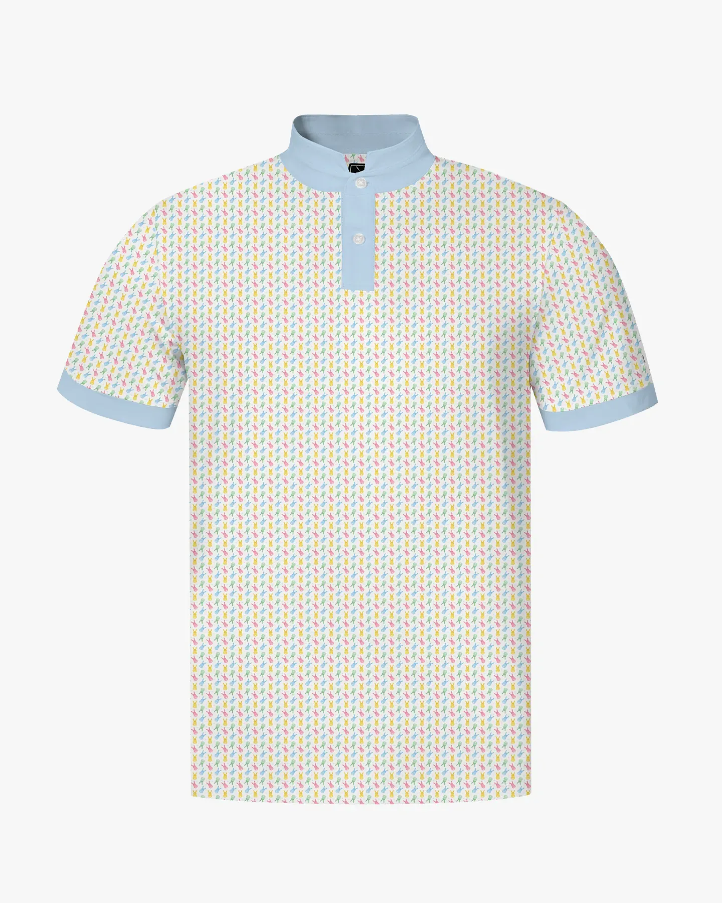 Stand Collar Hoppy Hour Polo