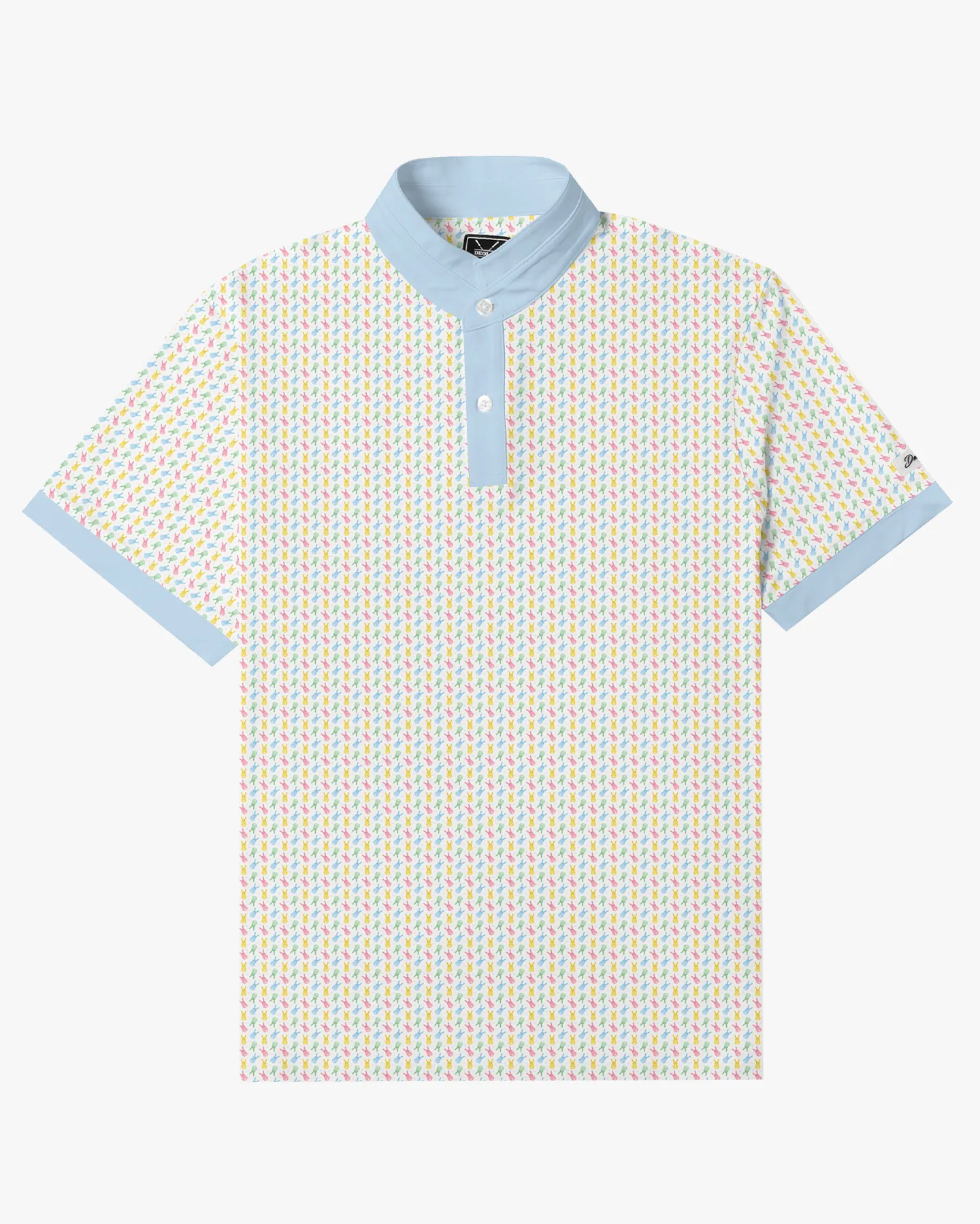 Stand Collar Hoppy Hour Polo