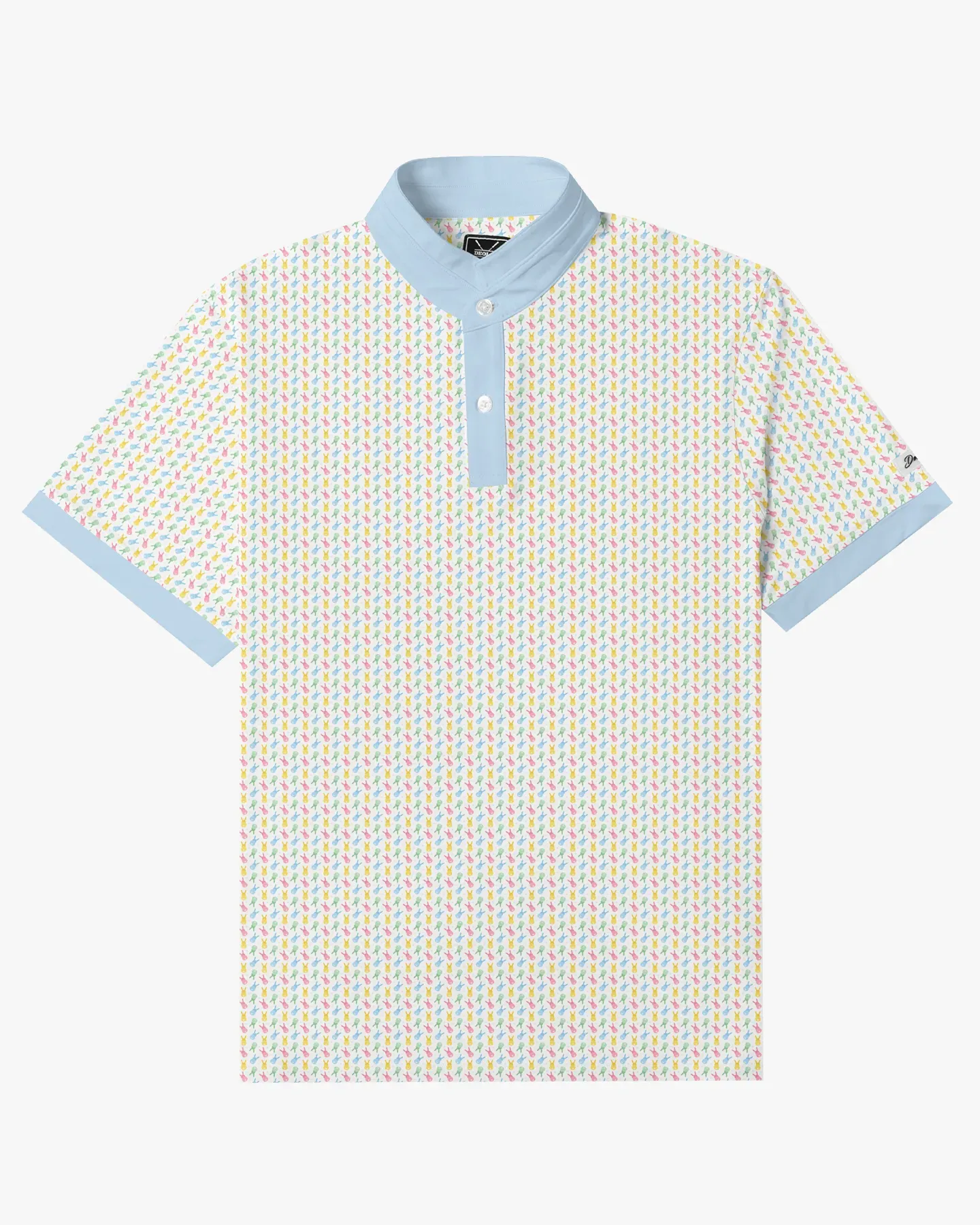 Stand Collar Hoppy Hour Polo
