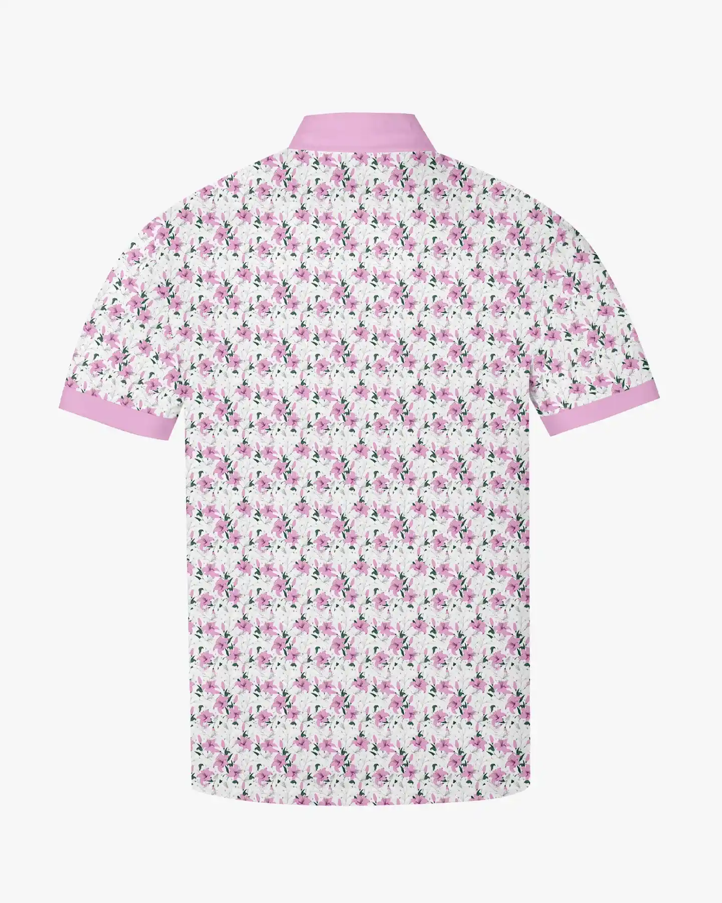 Stand Collar Sunday Bloom Polo - Deolax
