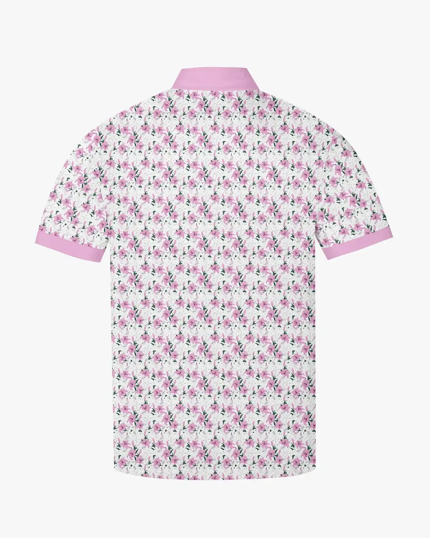 Stand Collar Sunday Bloom Polo - Deolax