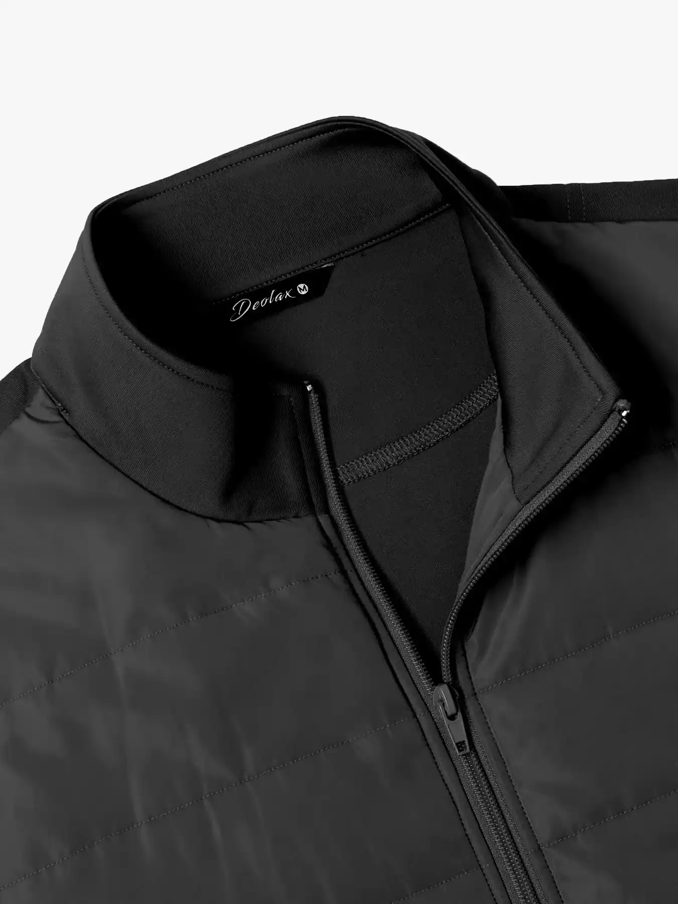 Stealth Hybrid Quilted Full Zip Jacket - Deolax