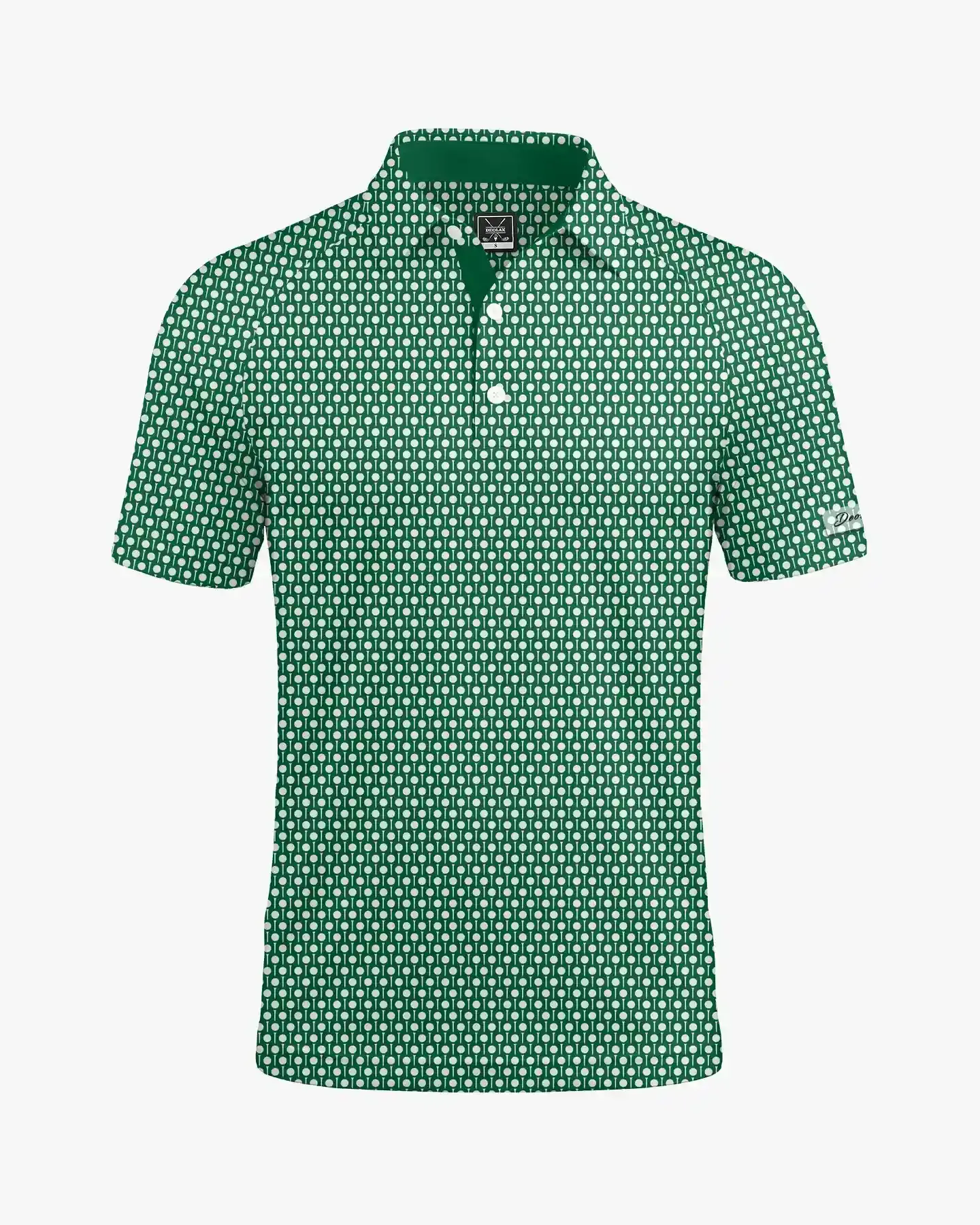 Tee Off Green Polo - Deolax