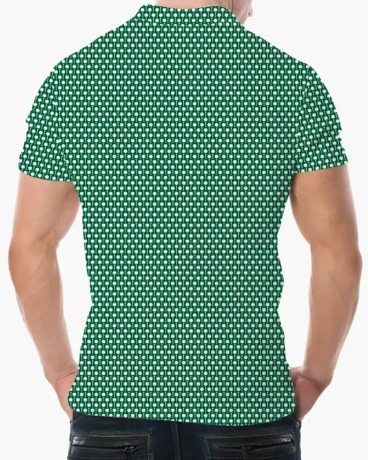 Tee Off Green Polo - Deolax