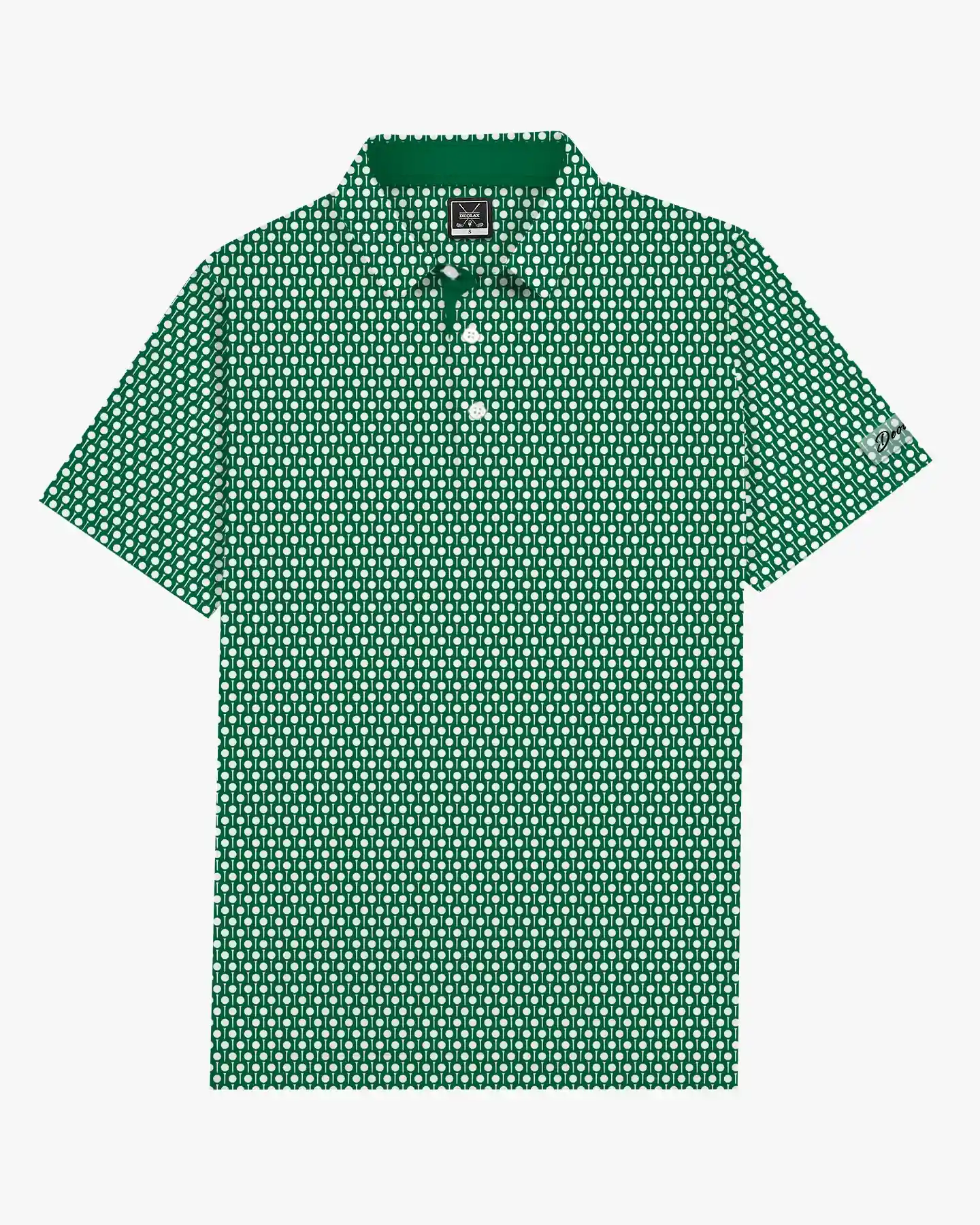 Tee Off Green Polo - Deolax