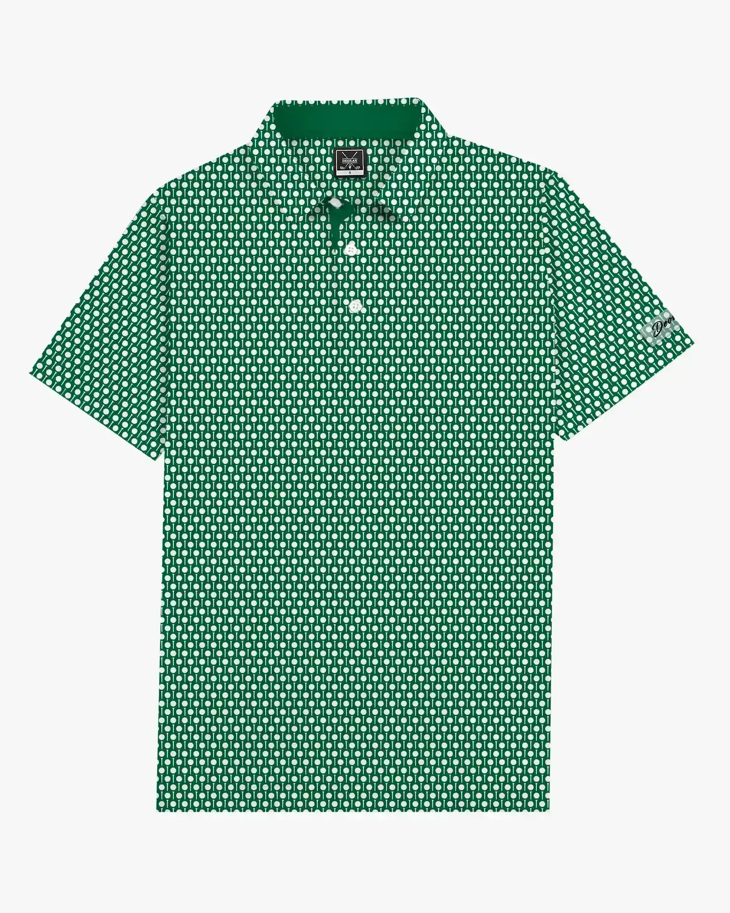 Tee Off Green Polo - Deolax