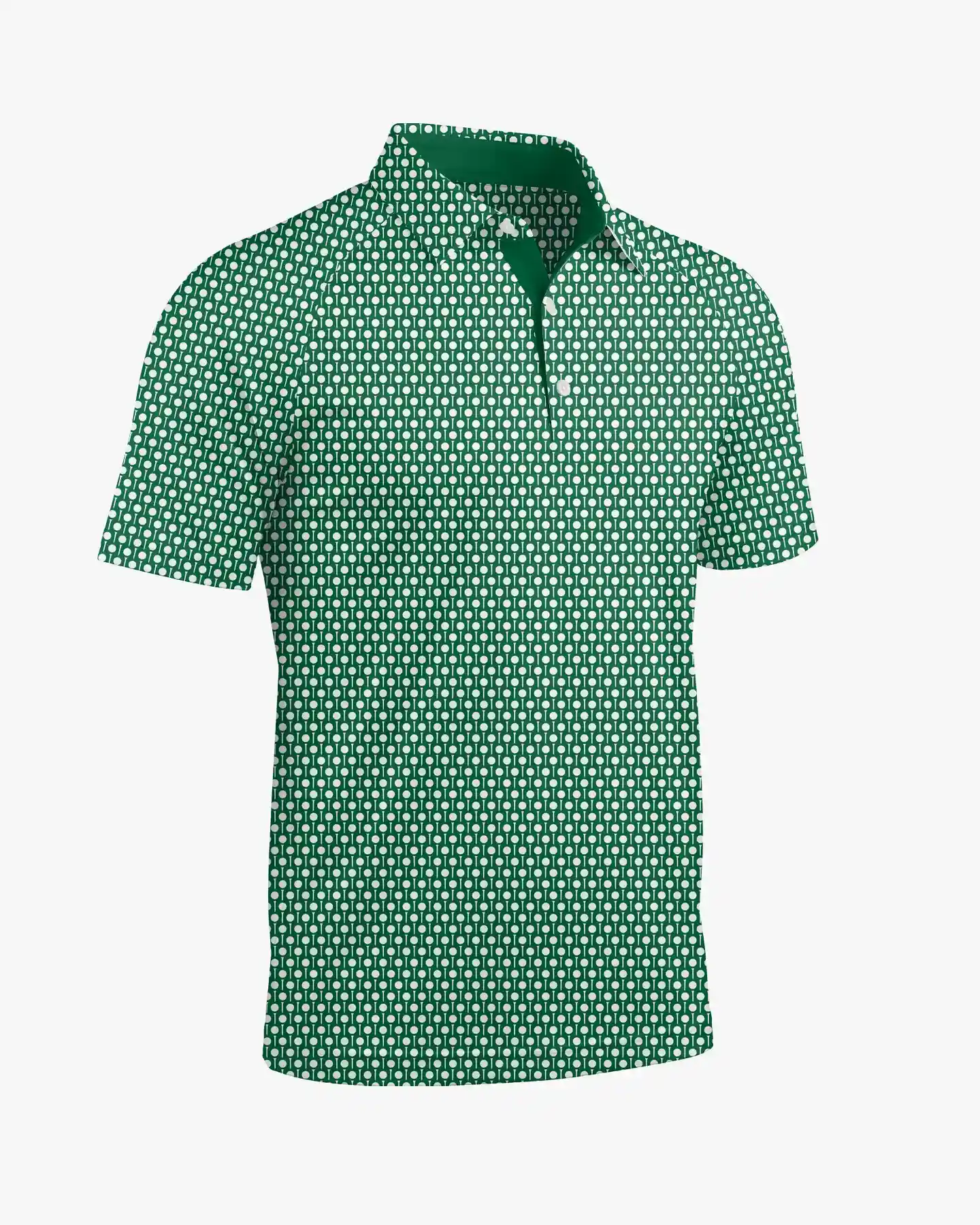 Tee Off Green Polo - Deolax