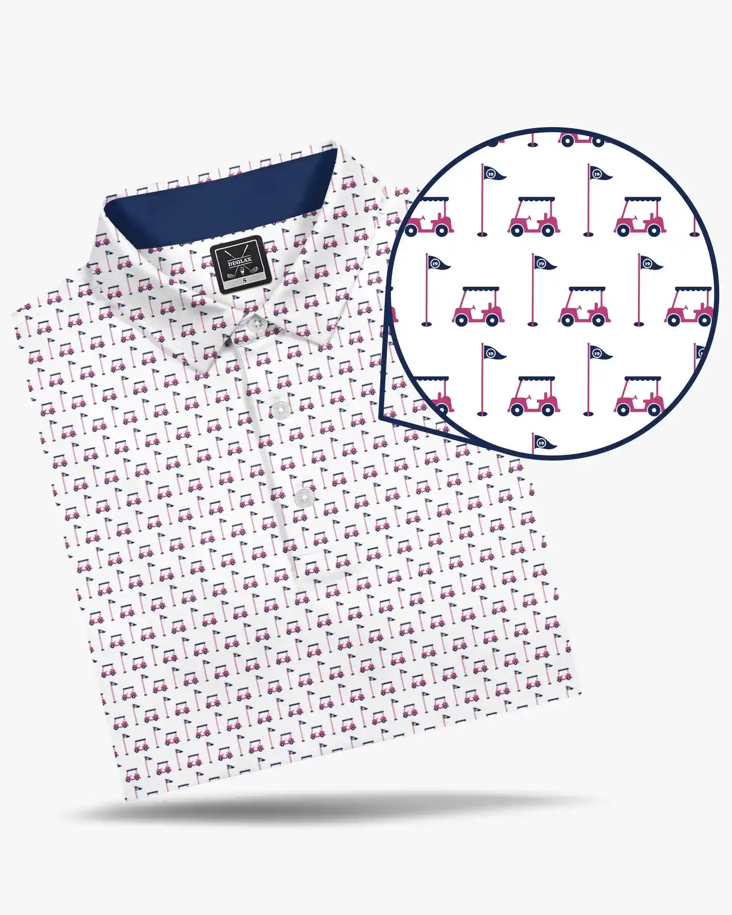 Tee Time Cart Polo - Deolax