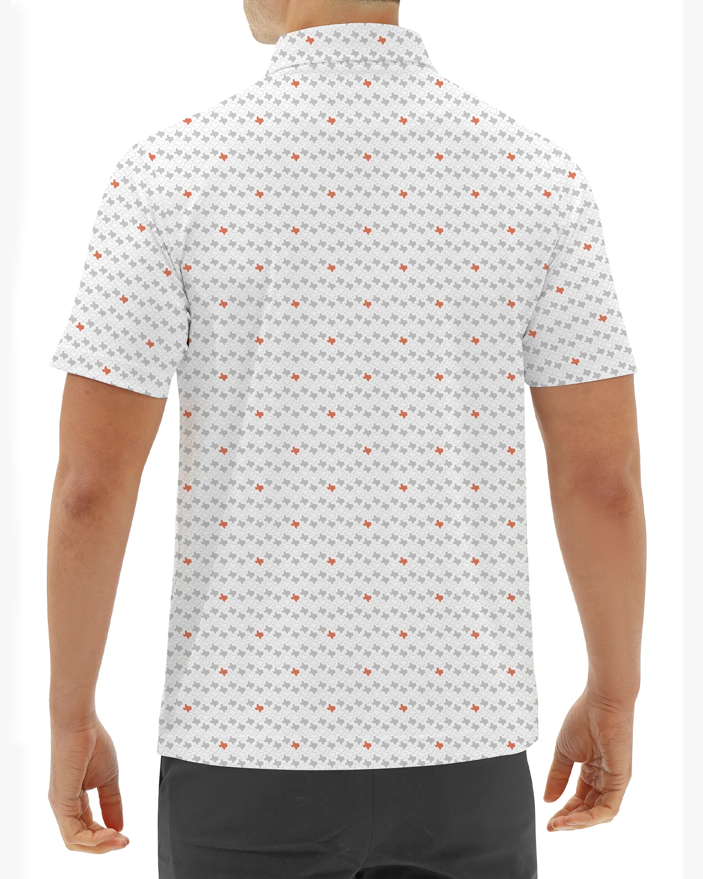 Texans Polo in White- Deolax