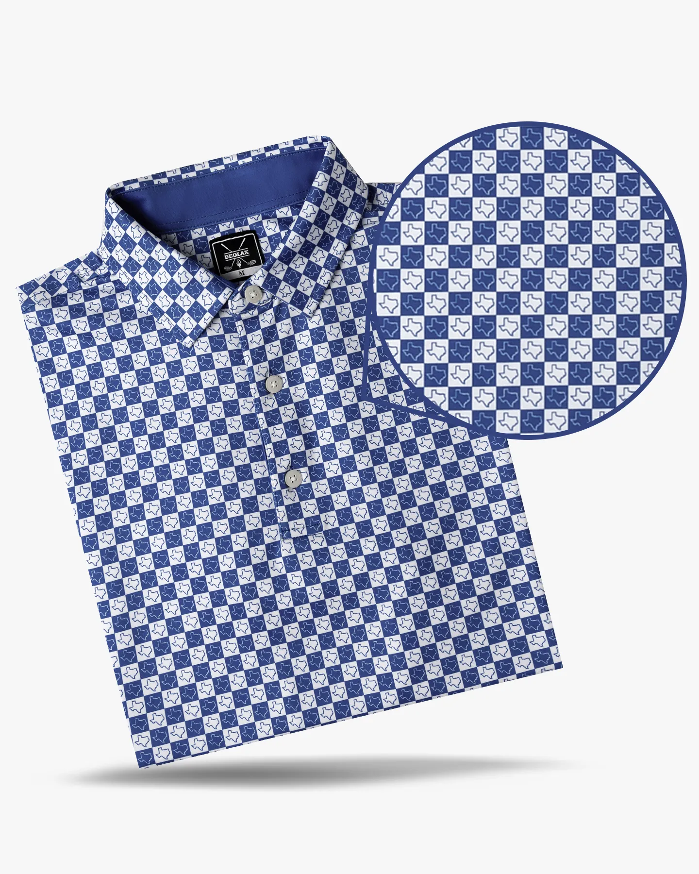 Texas Checkers Polo