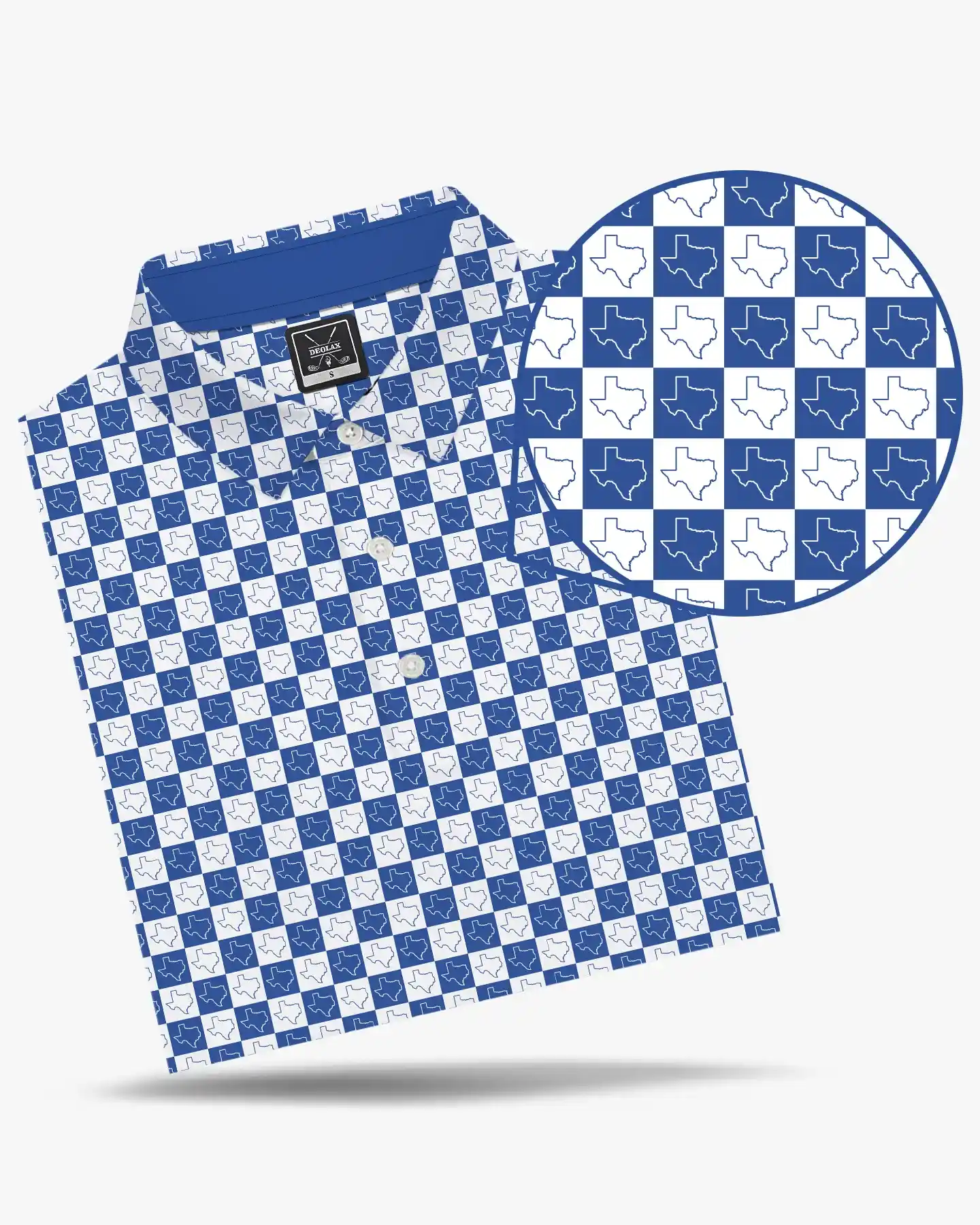 Texas Checkers Polo
