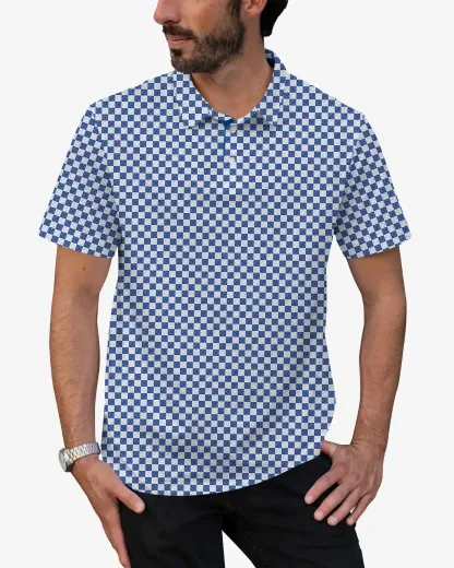 Texas Checkers Polo