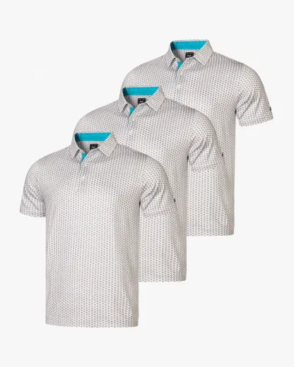 Texas Polo - Grey 3-Pack - Deolax