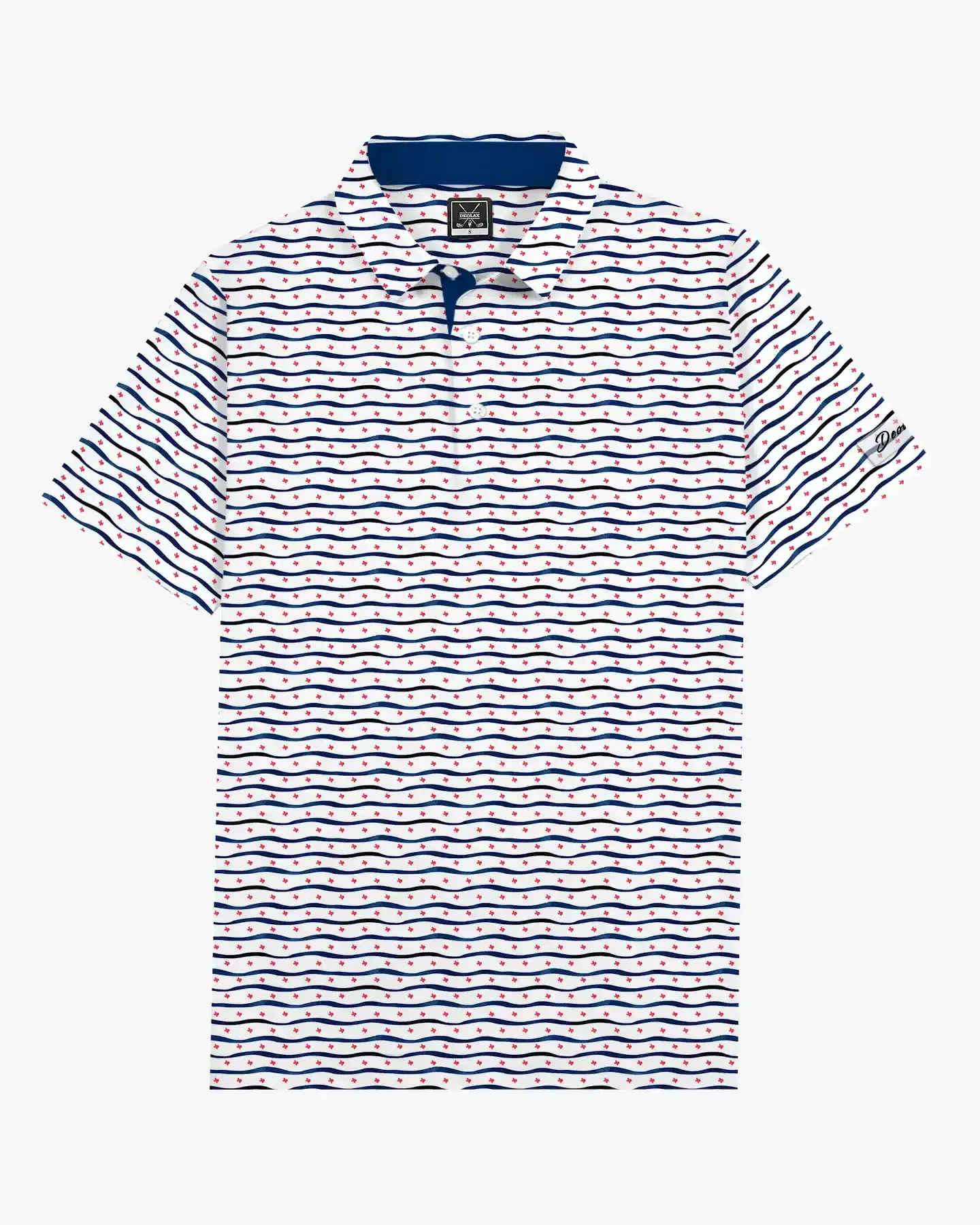 Texas Pride Navy Polo - Deolax