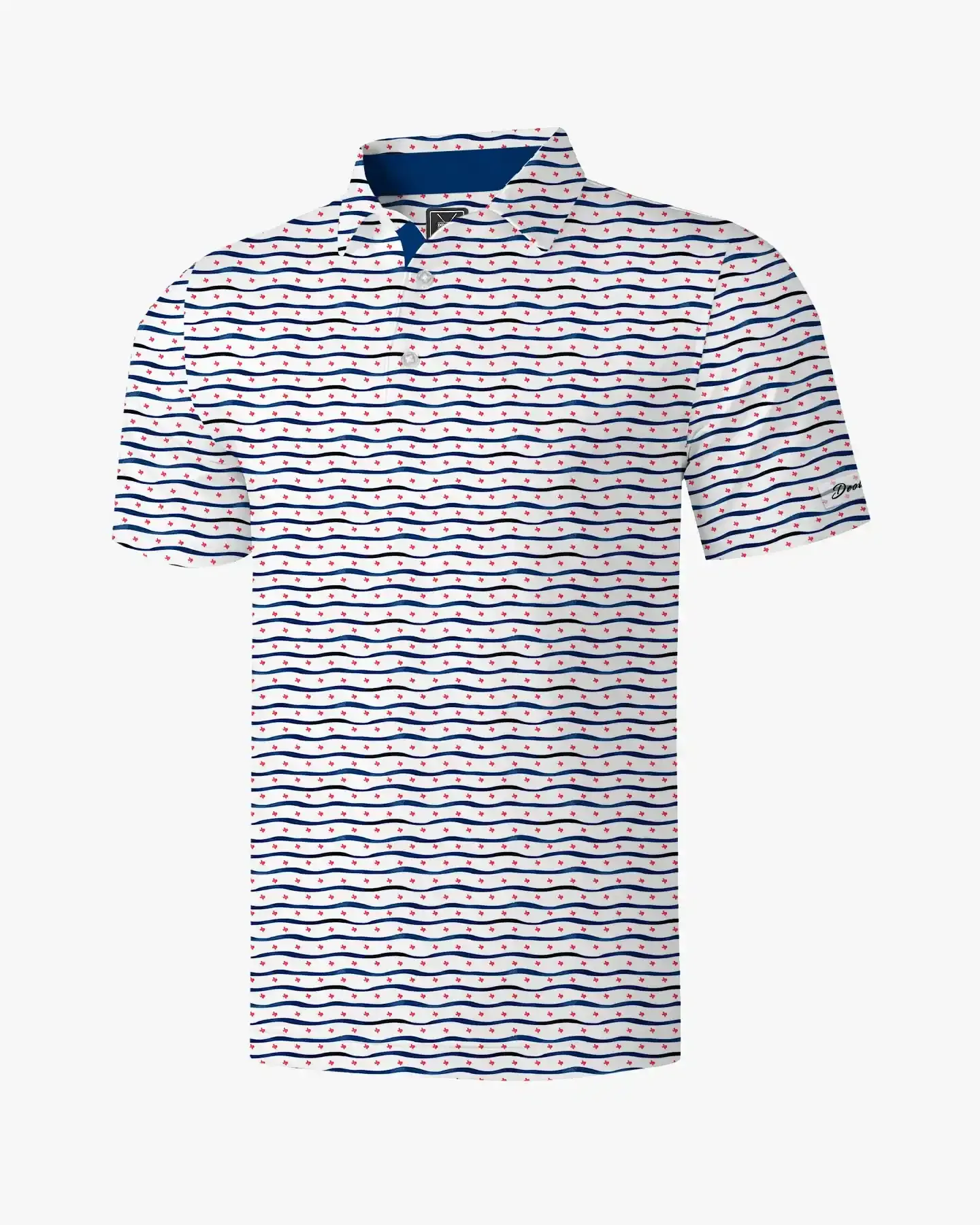 Texas Pride Navy Polo - Deolax