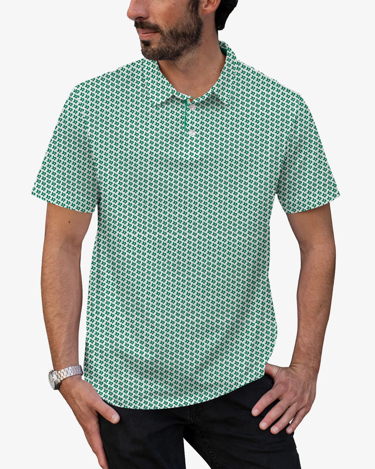 Texas Shamrock Polo