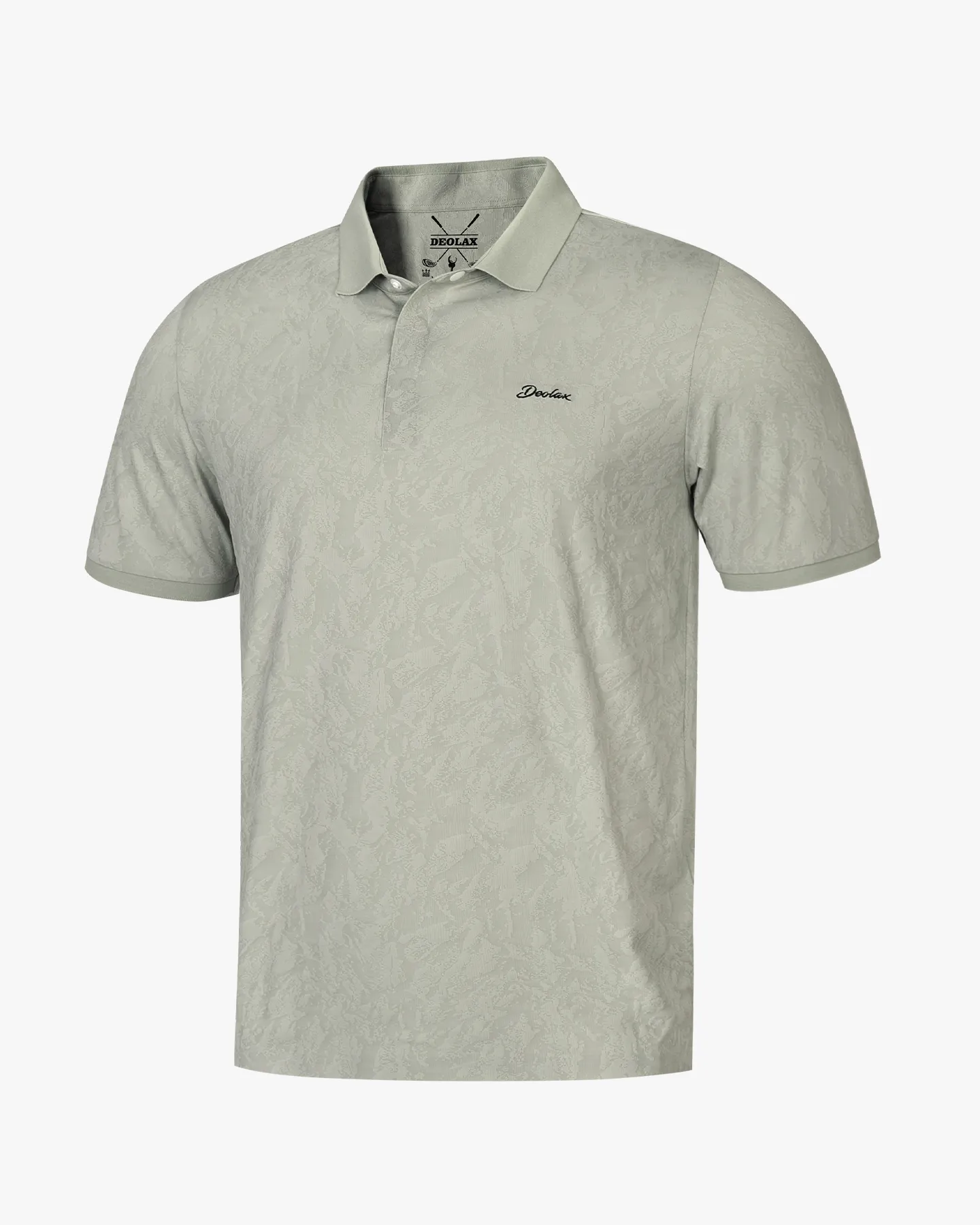 Textured Jacquard Polo - Deolax