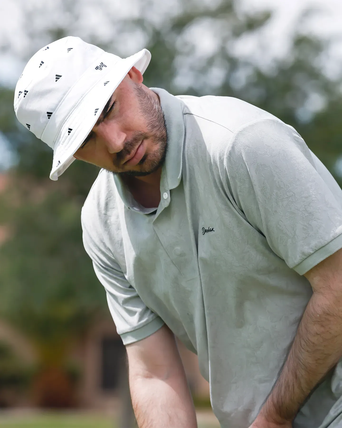 Textured Jacquard Polo